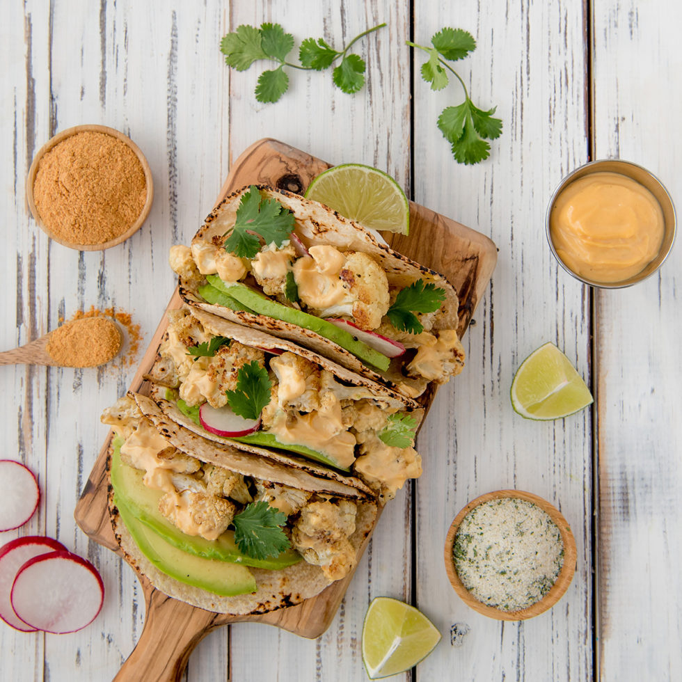 Sriracha Cauliflower Tacos Pacific Spice Company