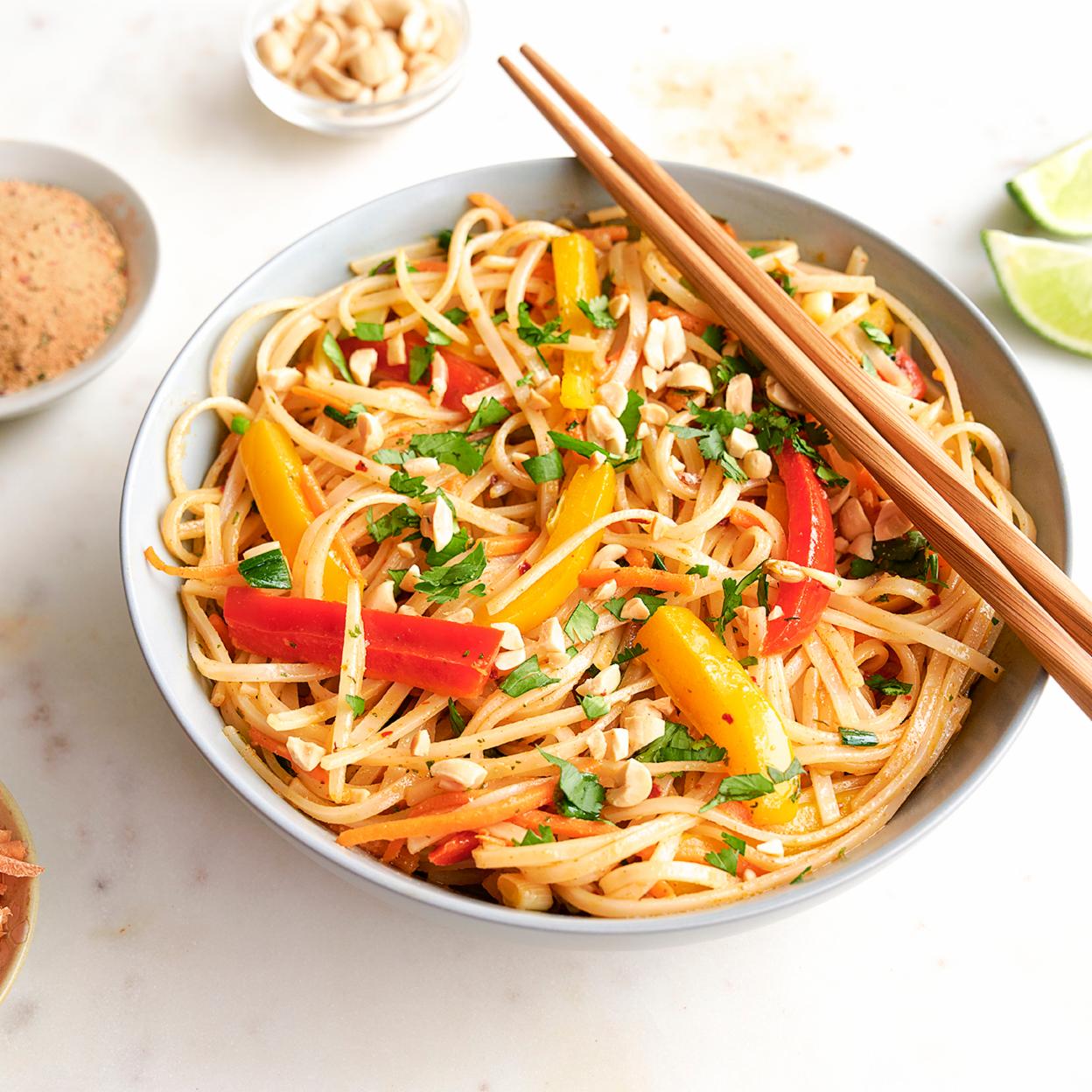 Vegetable Pad Thai : Pacific Spice Company Recipes