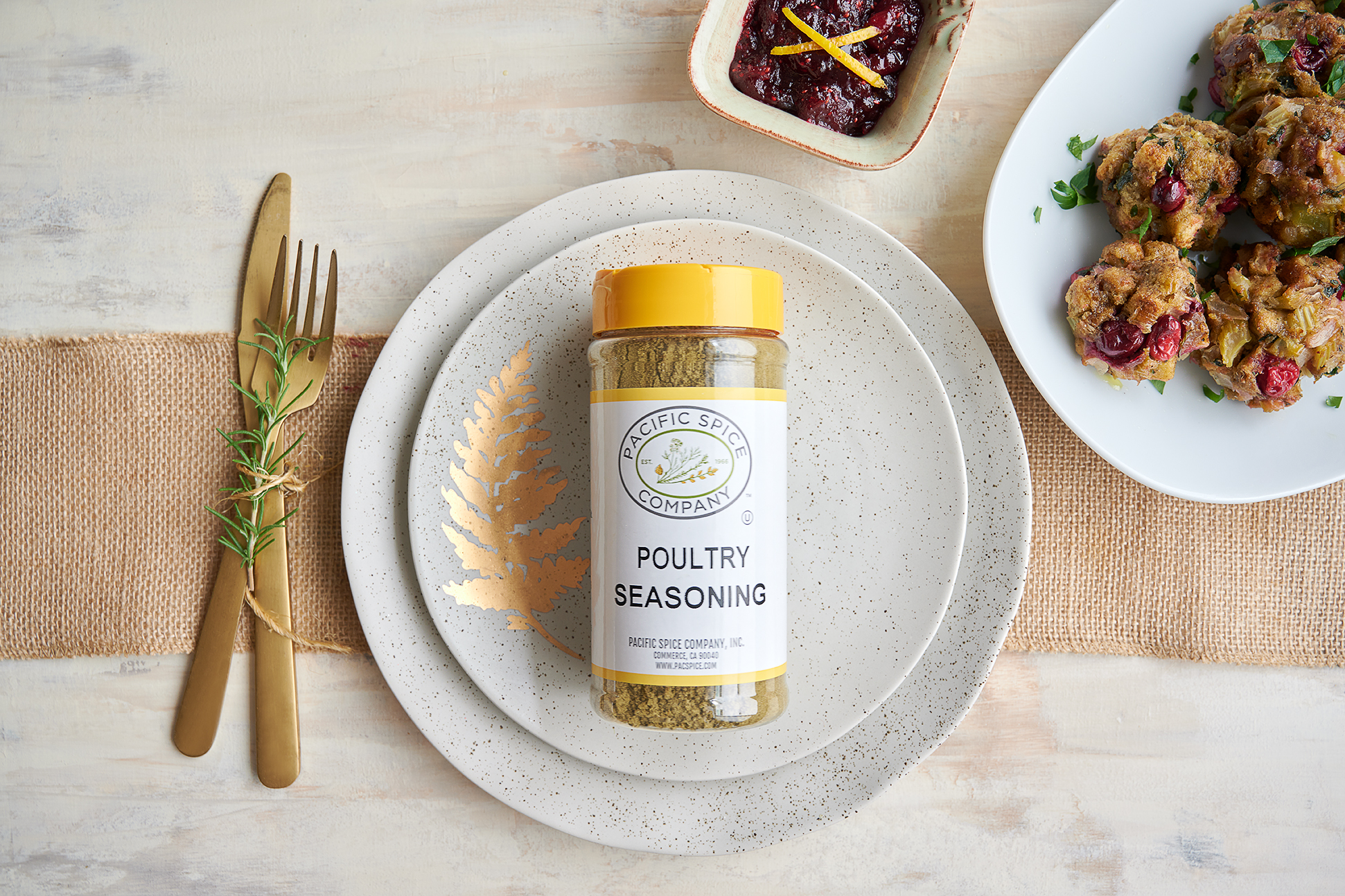image of PSC Poultry Seasoning branded jar