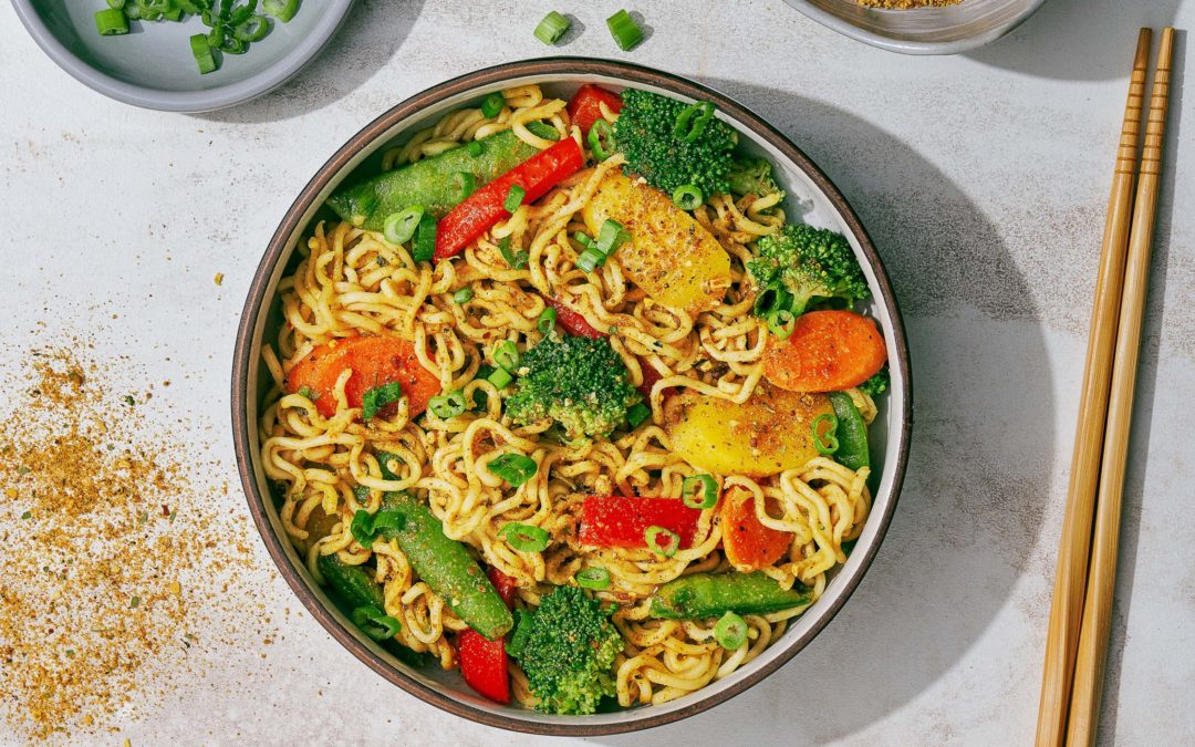 Easy Curry Noodle Stir Fry