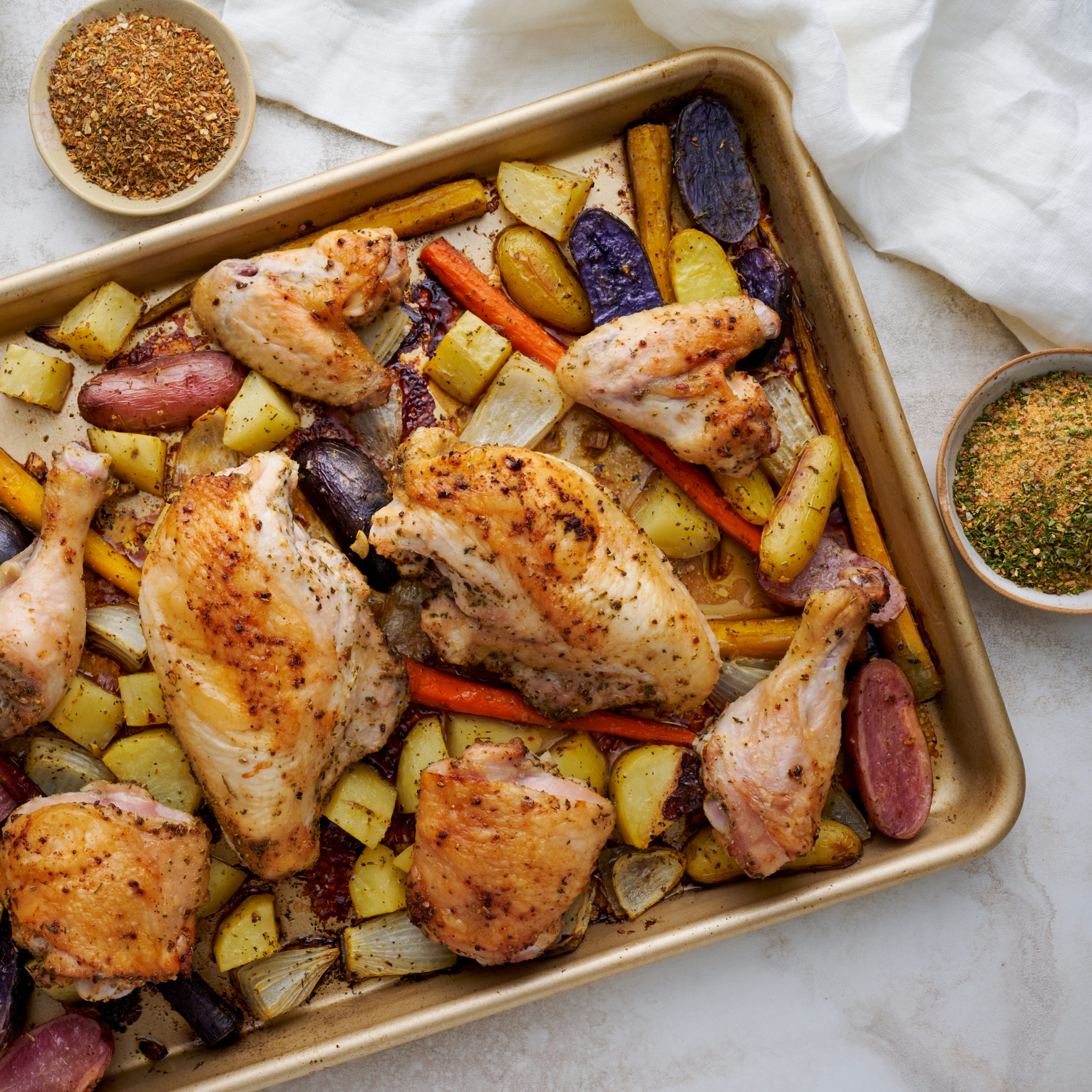 Roasted Chicken and Vegetables - Pacific Spice Company