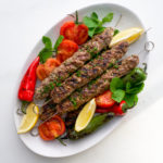 spiced lamb skewers
