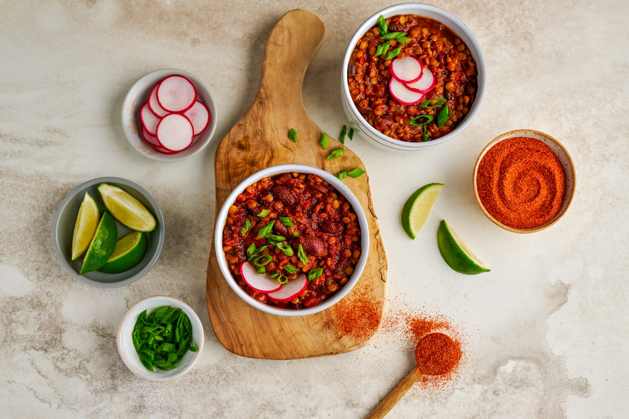 vegetarian barbecue chili