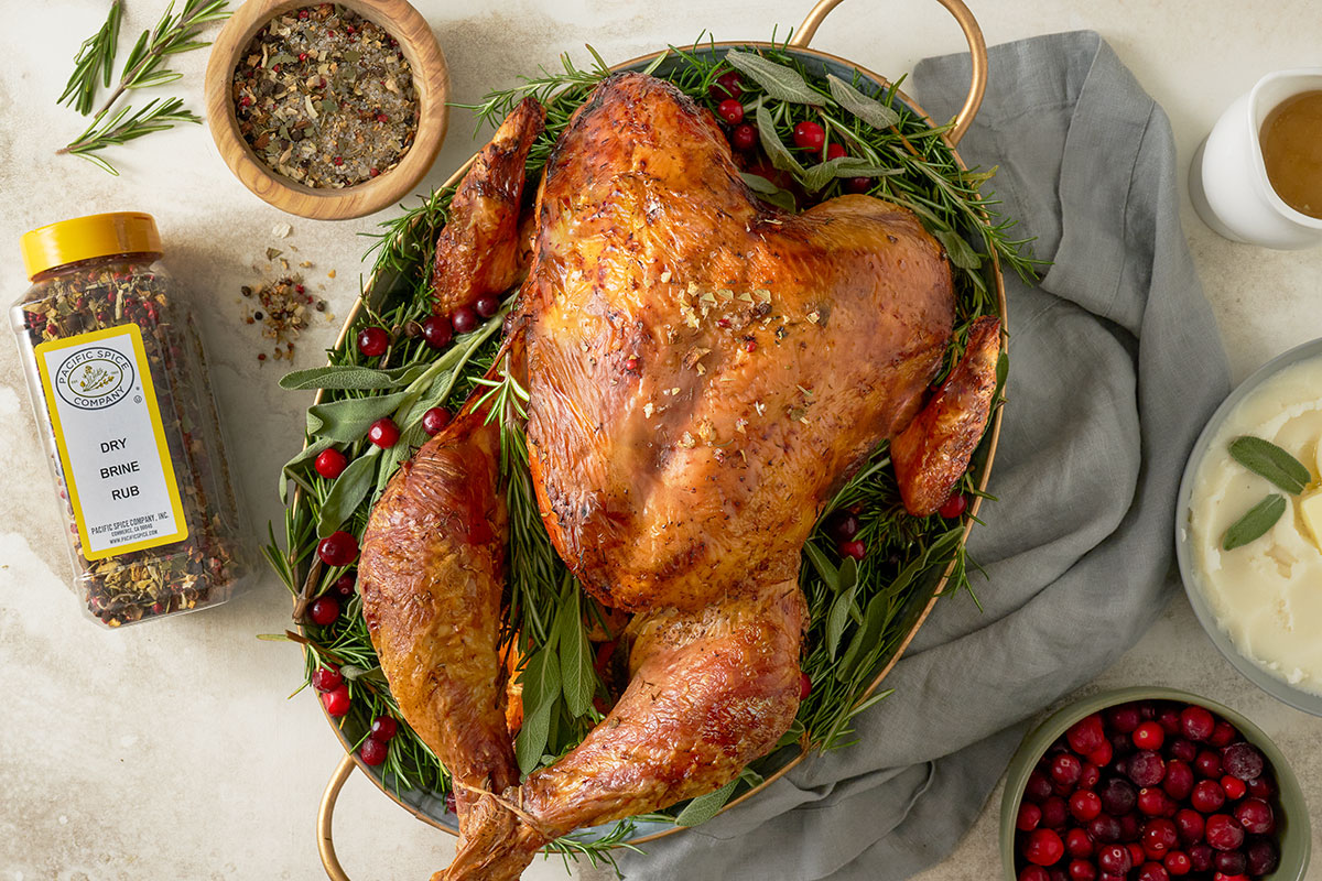 roasted turkey with poultry seasoning