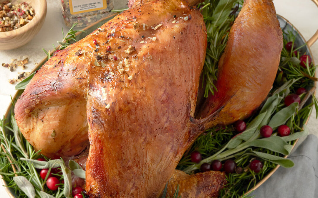 Holiday Roasted Turkey with Pacific Spice Dry Rub