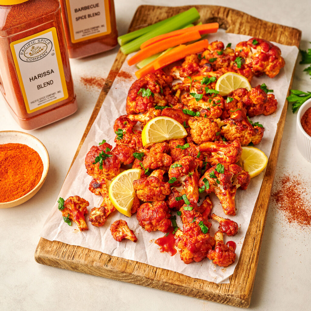 harissa cauliflower wings