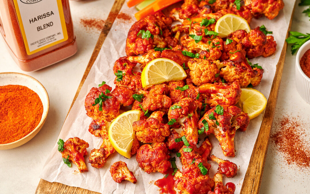 harissa cauliflower wings