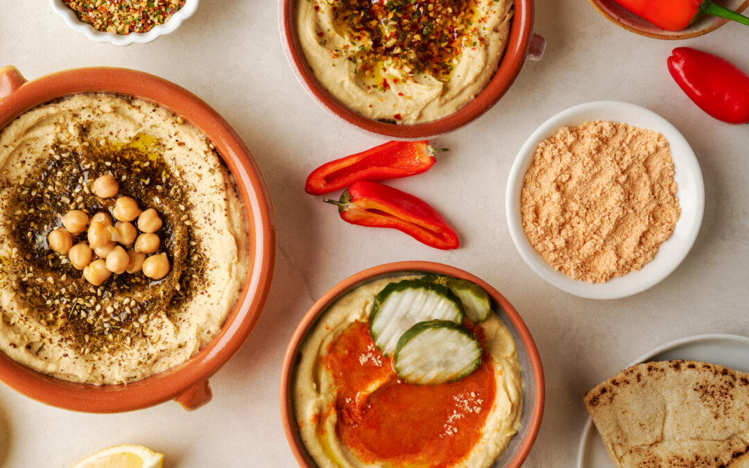 hummus toppings